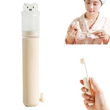 Foldable Travel Toothbrush Set,Portable Mini Travel Toothbrush Set,with Potab...