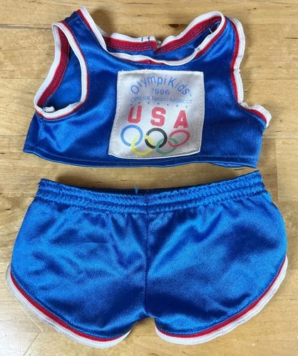 Cabbage Patch Kids Vtg 1996 Olympics OlympiKids USA Outfit Official Team Mascot