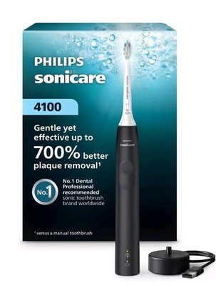 Philips Sonicare 4100 Series Electric Toothbrush - Sonic Toothbrush with