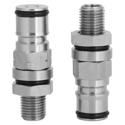 Set of 2 Durable Home Brewing Kegs Post Part Gas Valves Liquid Valves Leak Proof
