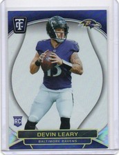 DEVIN LEARY 2024 TOTALLY CERTIFIED SILVER ROOKIE #D 22/40