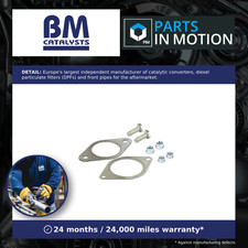 Exhaust Pipe Fitting Kit fits RENAULT KADJAR 1.2 Front 15 to 17 H5F408 BM New