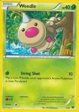 Weedle (1/12) [McDonald's Promos: 2014 Collection] Lightly Played Holofoil on eBay
