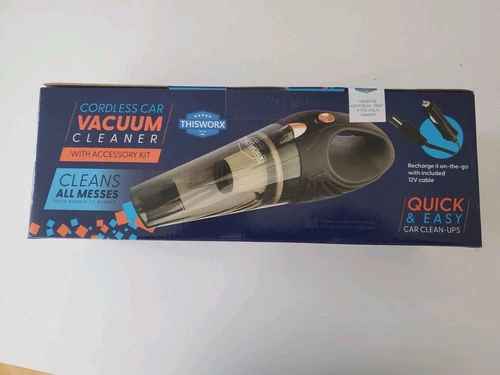 NEW-Sealed-THISWORX Car Vacuum - Portable, High Power, Mini Handheld Vacuum 