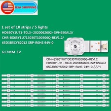 LED Backlight Strips For Hisense 65E3G 65AH55H 65R6G 65R6E4 65A6H 65A6G 65G3G