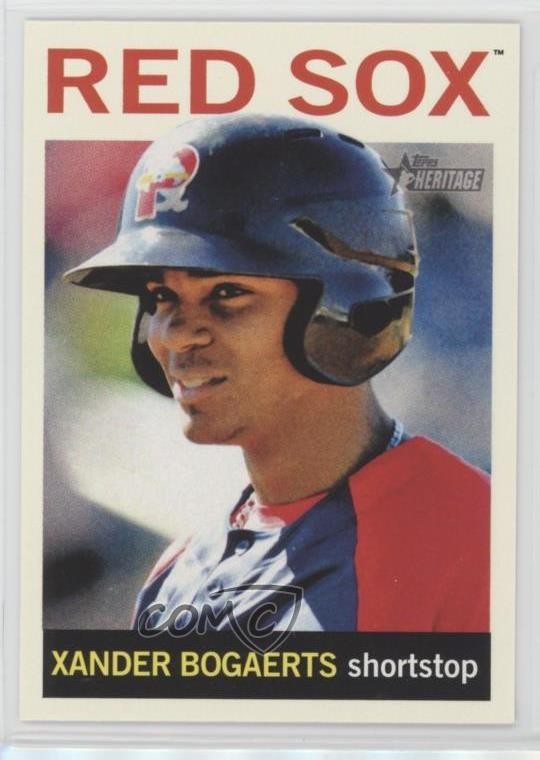 2013 Topps Heritage Minor League Edition Xander Bogaerts (Portrait) #50 1hm6