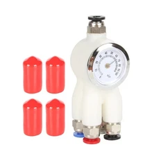 4 Port Filaments Adapter Feed Tube Connectors Enhances Flows For P1P P1S X1C