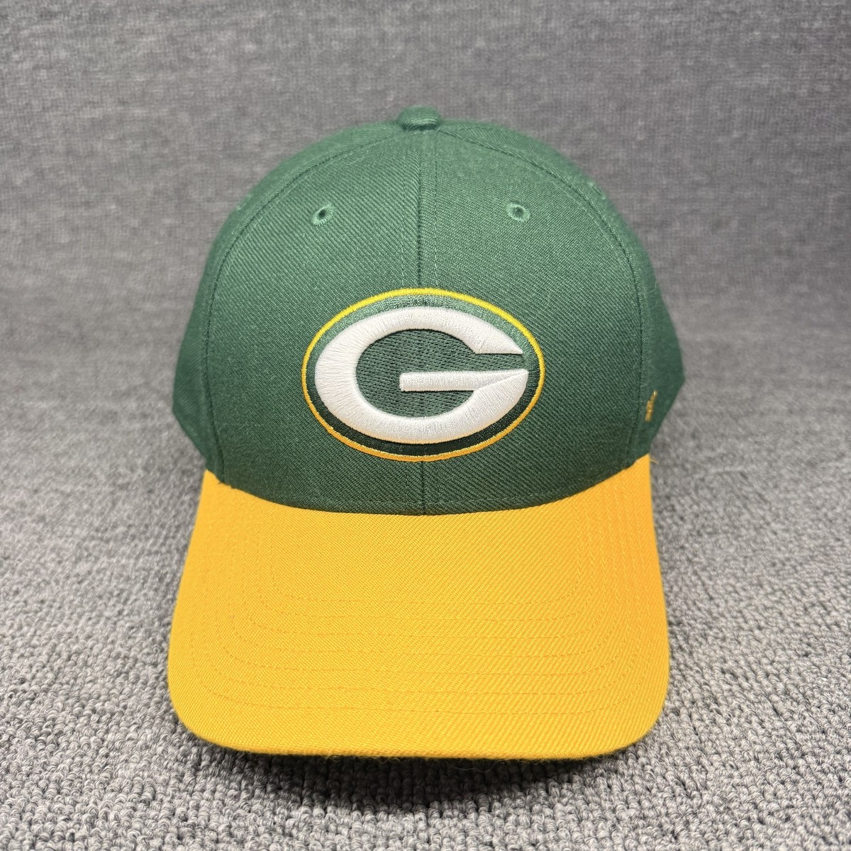 Green Bay Packers '47 MVP Venture Adjustable Hat NFL Green Yellow Two-Tone Cap