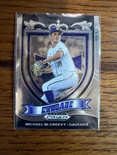 2021 Panini Prizm Draft Picks Crusade # C-MM Michael McGreevy UCSB Gauchos