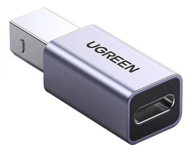 UGREEN USB-B Stecker auf USB-C Buchse Adapter Drucker Scanner MIDI USB 2.0
