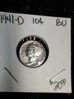 1941-D 10C Mercury Dime Uncirculated