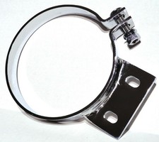 Exhaust Stack Bracket Clamp For 379 359 Peterbilt 1987-93 Chrome 6 Id Up10295 Exhaust Stack Bracket Clamp For 379 359 Peterbilt 1987-93 Chrome 6 Id Up10295