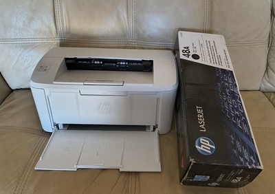 HP LaserJet Pro M15a Monochrome Printer w New Toner Cartridge 