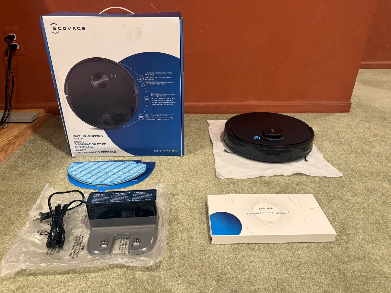 ECOVACS Robotics - DEEBOT N8 Vacuum & Mop Robot with Advanced Laser Mapping