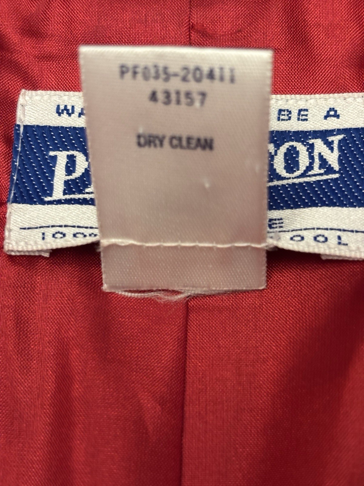 Pendleton Vintage Wool Blazer Jacket Red Petite W… - image 8