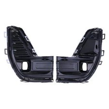 For GMC Acadia 2020-22 Pair Front Lower Bumper Fog Light Lamp Cover Grille Bezel