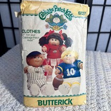 Butterick 6827 Cabbage Patch Kids Clothes Sew...