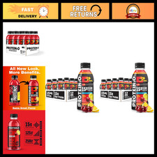 Whey Protein Infused Water with Energy, Cherry Lemonade, 15g Protein, 24 Bottles