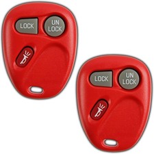2X Key Fob for 1998 1999 2000 2001 2002 2003 2004 Remote, 3-Button 15042968, Pro