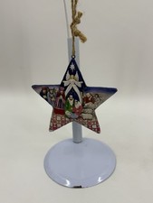 Jim Shore Quilt Star Nativity Ornament Heartwood Creek Christmas Holy Night