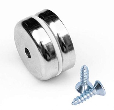 2 Pack Neodymium Cup Magnets - Super Strong Holding Power - 1.26 Inch Rare Ea...