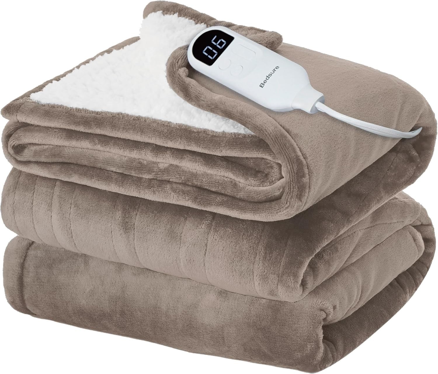 Bedsure Electric Blanket Twin (62x84") Fast Heating w/ 6 Hea