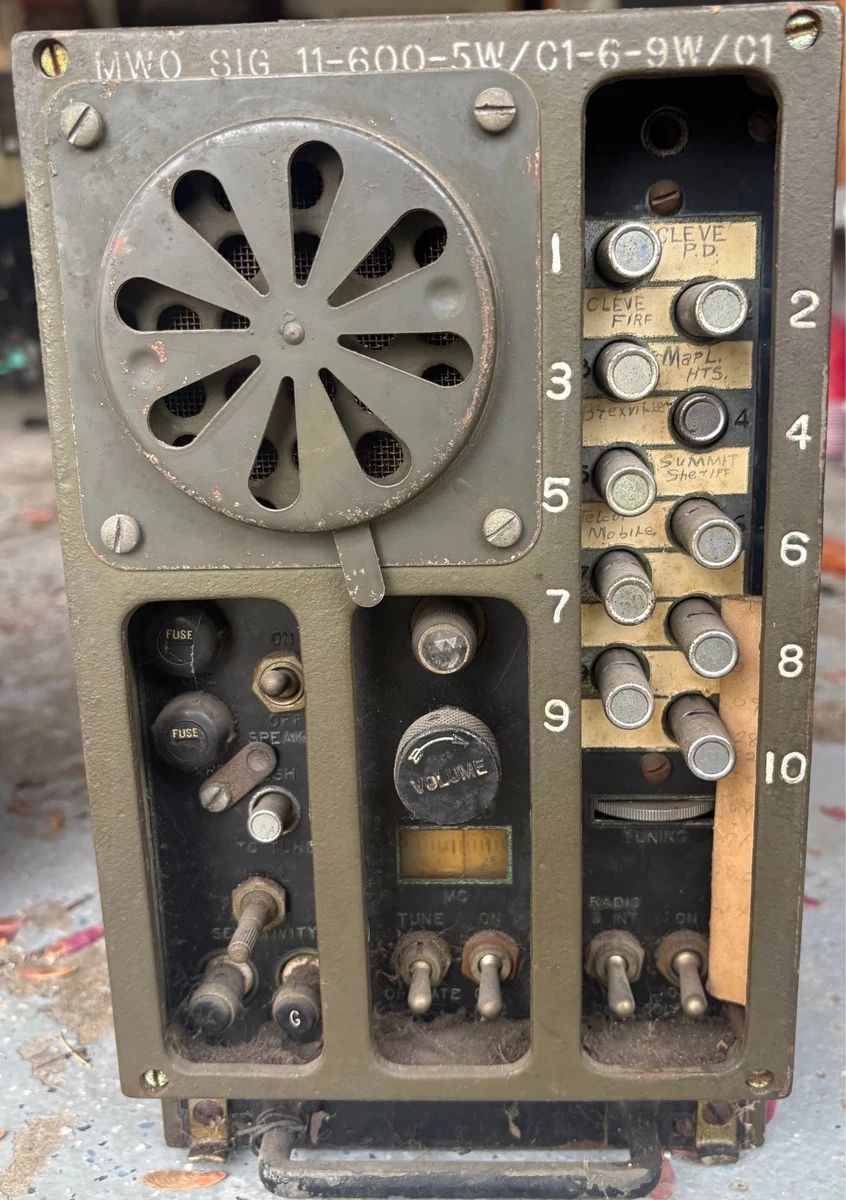 Army Radio In Original Ww Ii Us Field Gear & Equipment for sale | eBay