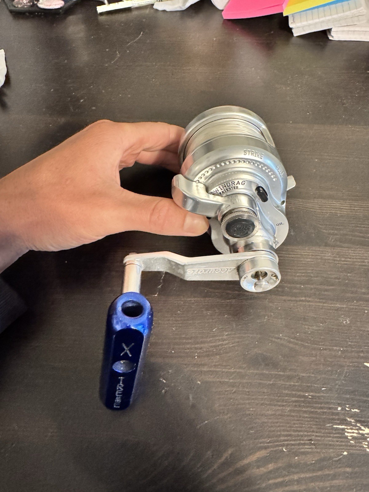 Accurate Boss Xtreme 500n 2 Speed Conventional Reel