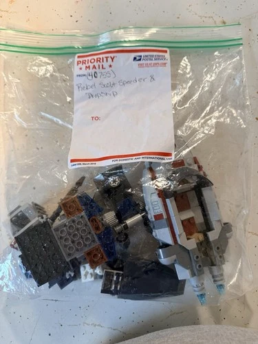 (build Only) Rebel Scout Speeder & Dropship 40755