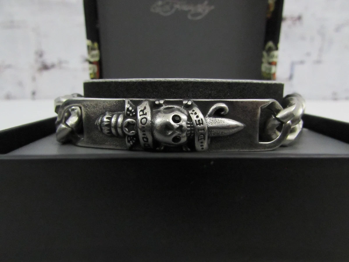 Ed Hardy Stainless Steel Fashion Bracelets for sale | eBay