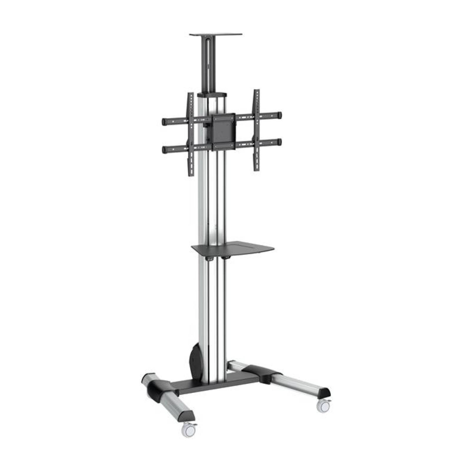 StarTech TV Cart - Height Adjustable - Lockable Wheels