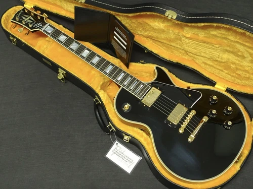 Gibson Custom Shop 1968 Les Paul Custom Reissue Ebony Gloss #GG6qo