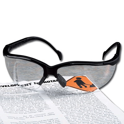 Pyramex SB1810R20 Venture II Safety Glasses Clear 2.0 Reading Lens, (1 Pair) - Picture 3 of 3