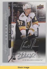 2018-19 Upper Deck MVP Silver Script David Perron #84 READ z6b
