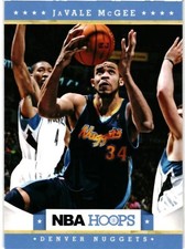 2012-13 Hoops #112 JaVale McGee