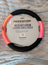 Skechers Air Cooled Memory Foam Steering Wheel Cover For 14.5 To 15.5