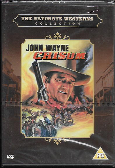 CHISUM GENUINE R2 DVD JOHN WAYNE FORREST TUCKER NEW/SEALED