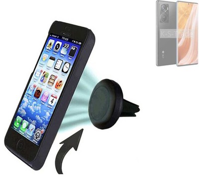 Magnethalterung Lüftungshalter für ZTE Axon A41 Pro Auto Halterung Smartphone 