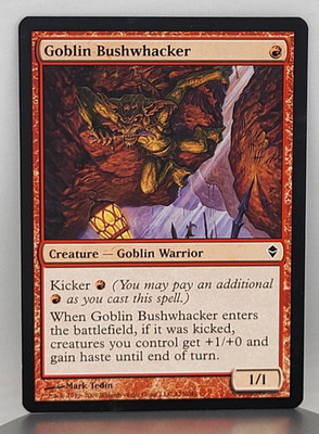 Goblin Bushwhacker - Zendikar (ZEN)