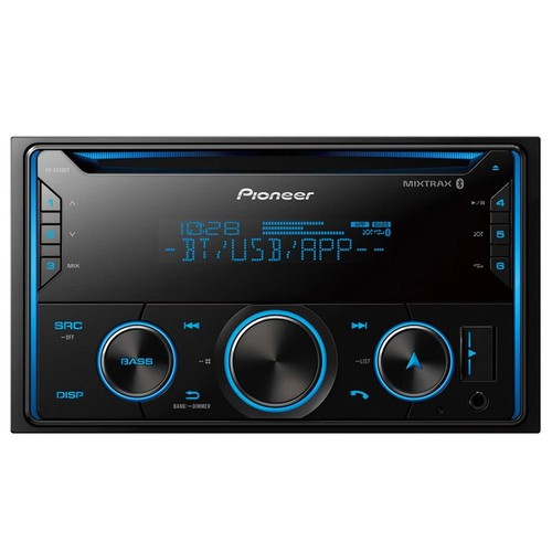 Pioneer FH-S520BTCar Stereo CD/AM/FM Radio & kit For 2003-2006 GMC Sierra 1500 - Picture 3 of 6