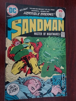The Sandman #2, Master Of Nightmare! Comic 1975 in very good condition.