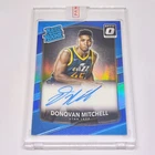 2017-18 Donruss Optic Rated Rookie RC Auto Prizm Blue DONOVAN MITCHELL /49!!