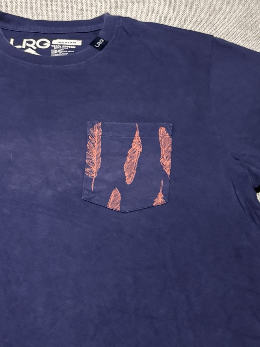LRG Clothing Company T Shirt Feathers Pocket - 0154 View 2