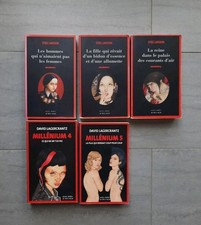 Livres Millénium tomes 1, 2, 3,4, 5 grand format – Stieg Larsson & D Lagercrantz