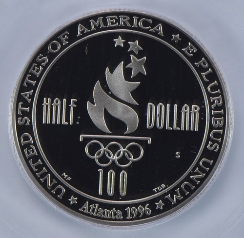 1996-S Olympic Soccer Commemorative Half Dollar PR70 DCAM ICG *0624 - Picture 4 of 5