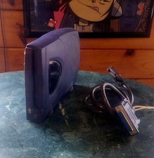 Iomega Zip250 External Drive Parallel Version w/Cable Power Supply Works