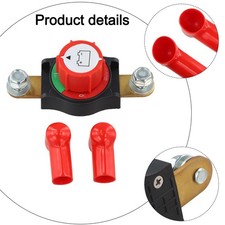Side Post Disconnect Switch for Marine Boats RVs and Electric Vehicles
