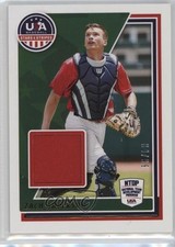 2022 Panini USA Baseball Stars & Stripes Materials Gold 4/99 Zach Anderson 1e97