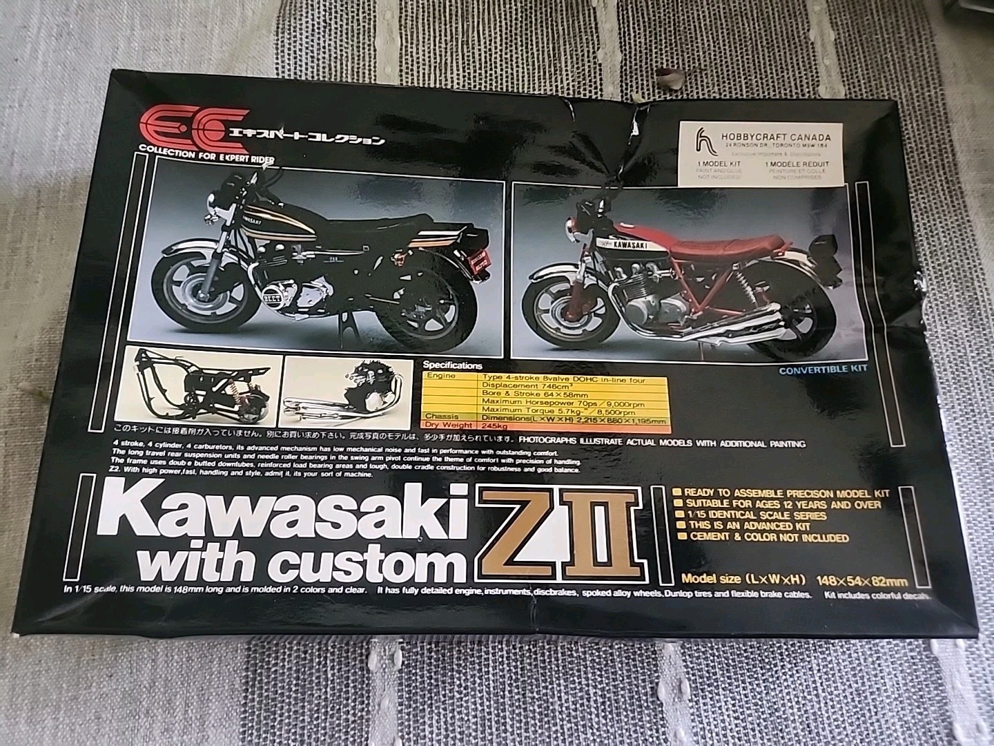 Expert Collection 1/15 Scale Motorcycle