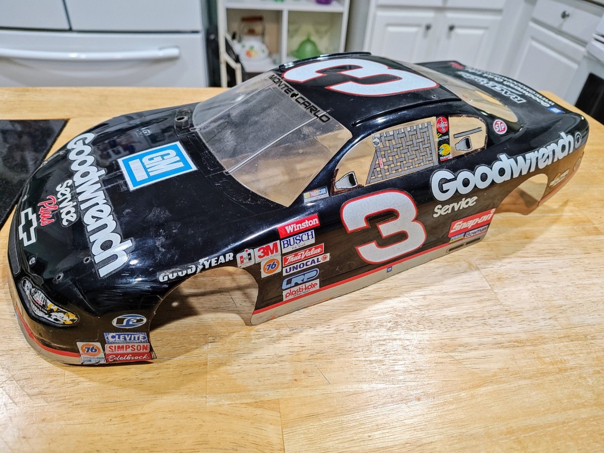Vintage Car Body Shell Dale Earnhardt 1/10th Scale #3